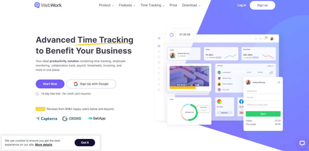 webtime tracker software